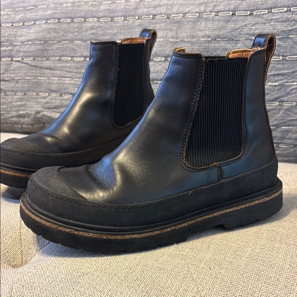 Birkenstock Prescott slip on Women’s Black Leather Boots